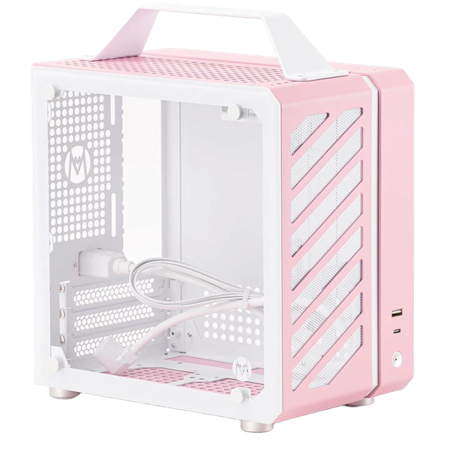Mechanic Master   ITX Gaming Case - Pink 